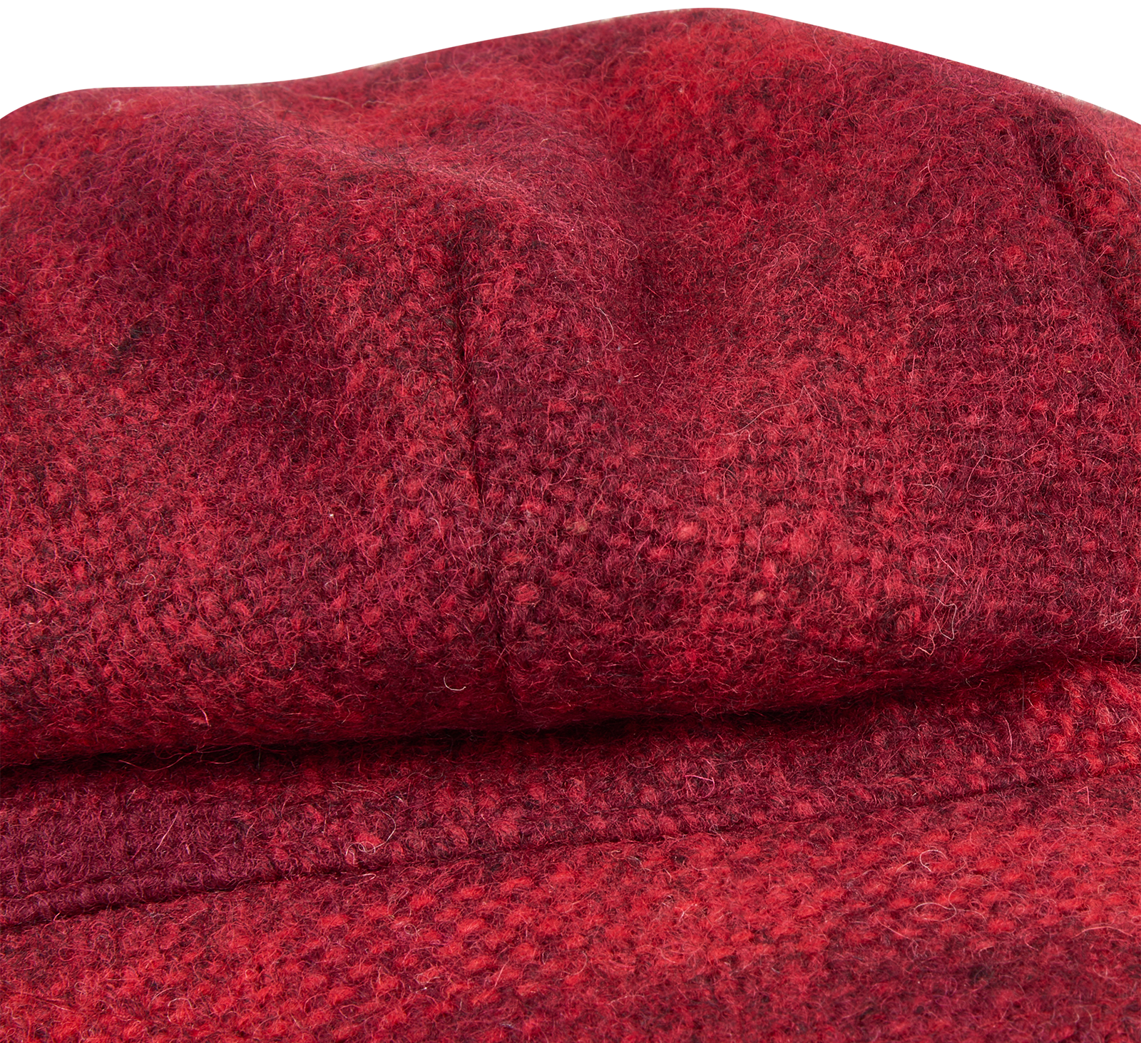 Burberry Tweed Check Peak Cap, &pound;90, Accessories, Red, Wool, Other view